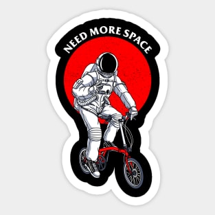 need more space Sticker